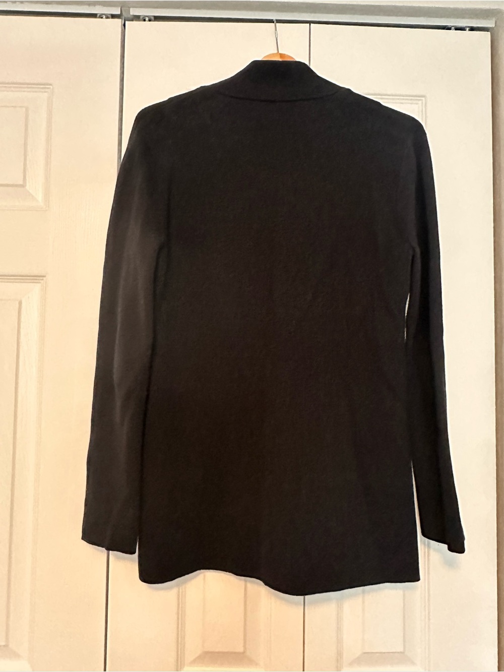 J. Crew Black Women's Schoolboy Sweater Blazer - Picture 2 of 4